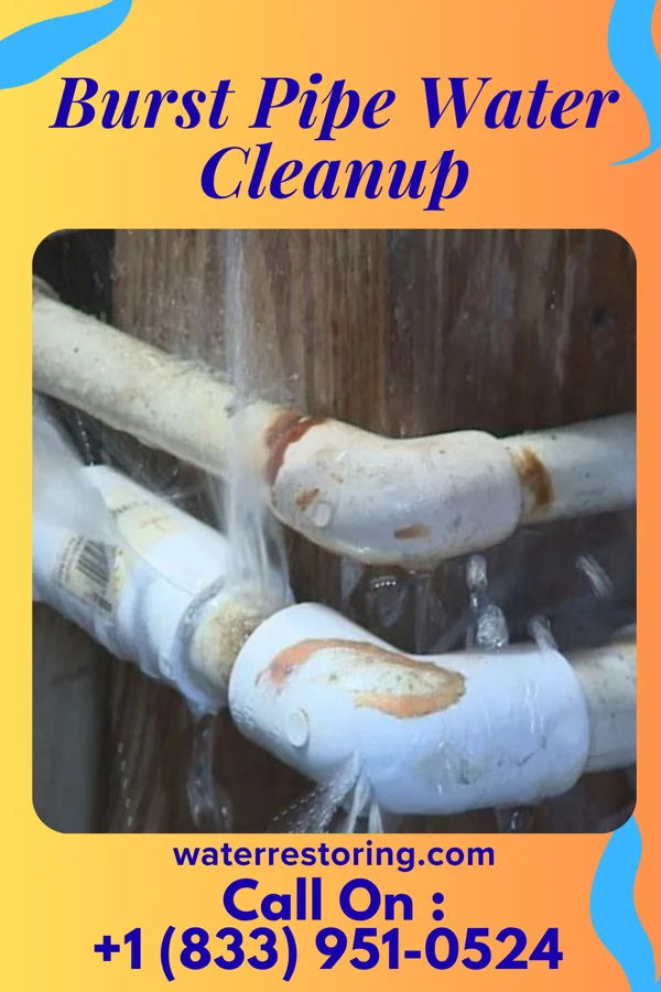 Burst Pipe Water Cleanup in Edmond, OK